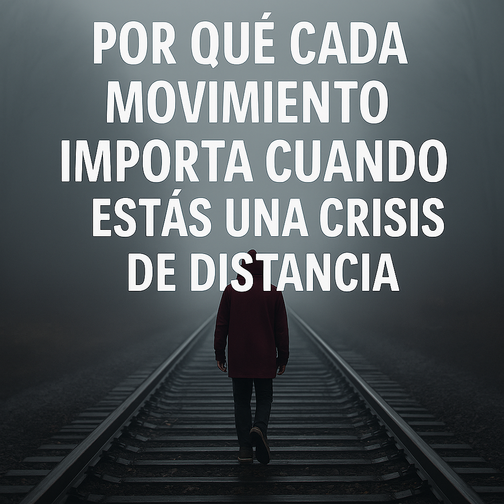 Por Qué Cada Movimiento Importa Cuando Estás a una Crisis de Distancia
